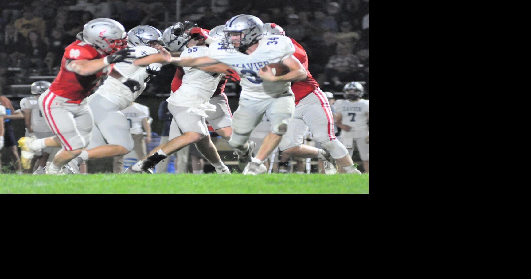 Photos: No. 2 Cedar Rapids Xavier beats No. 3 North Scott in football ...