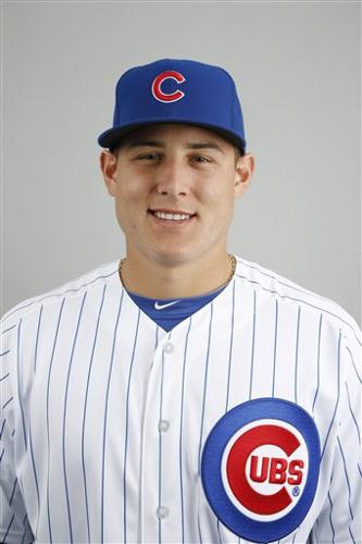 Anthony Rizzo #44 Chicago Cubs Gray 2019 MLB Little League Classic