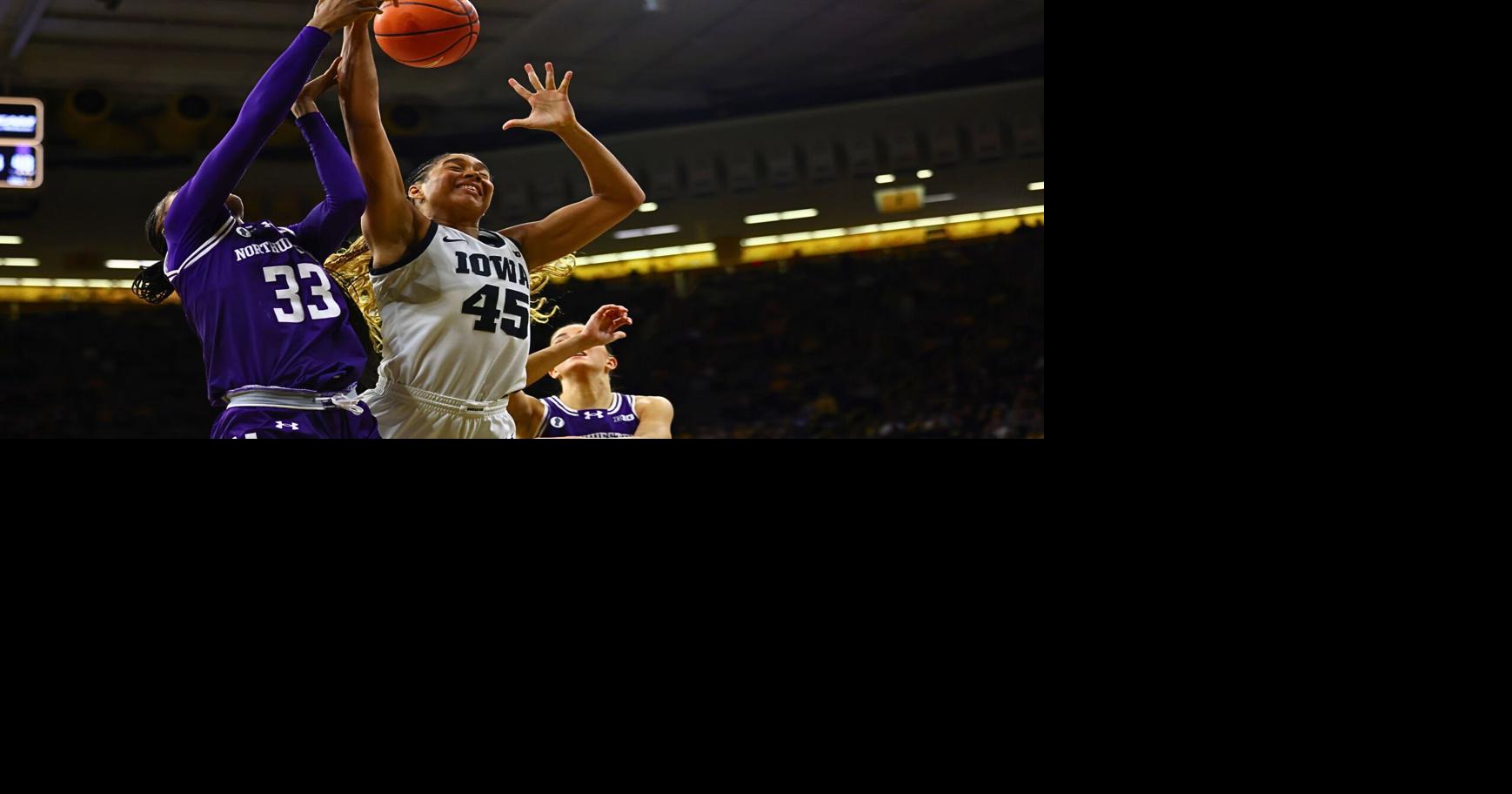 Iowa wins tough, Stuelke shines in return
