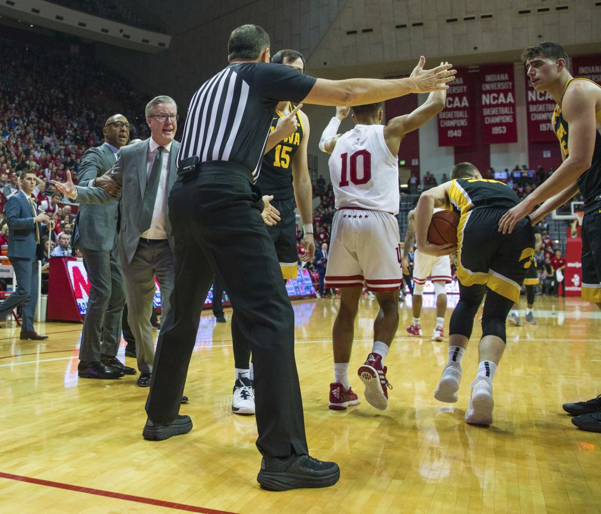 Iowa Indiana Basketball