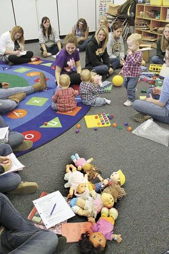 Lab helps PV kids thinking about careers in child development 