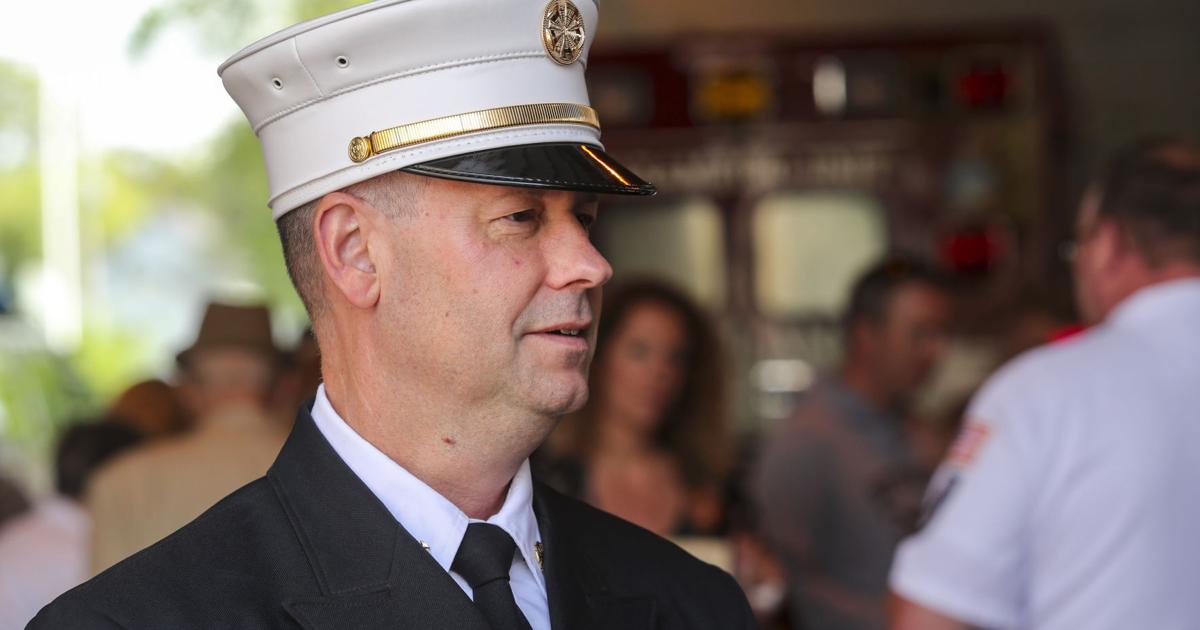 Jay Yerkey Rock Island Fire Chief Jeff Yerkey to retire