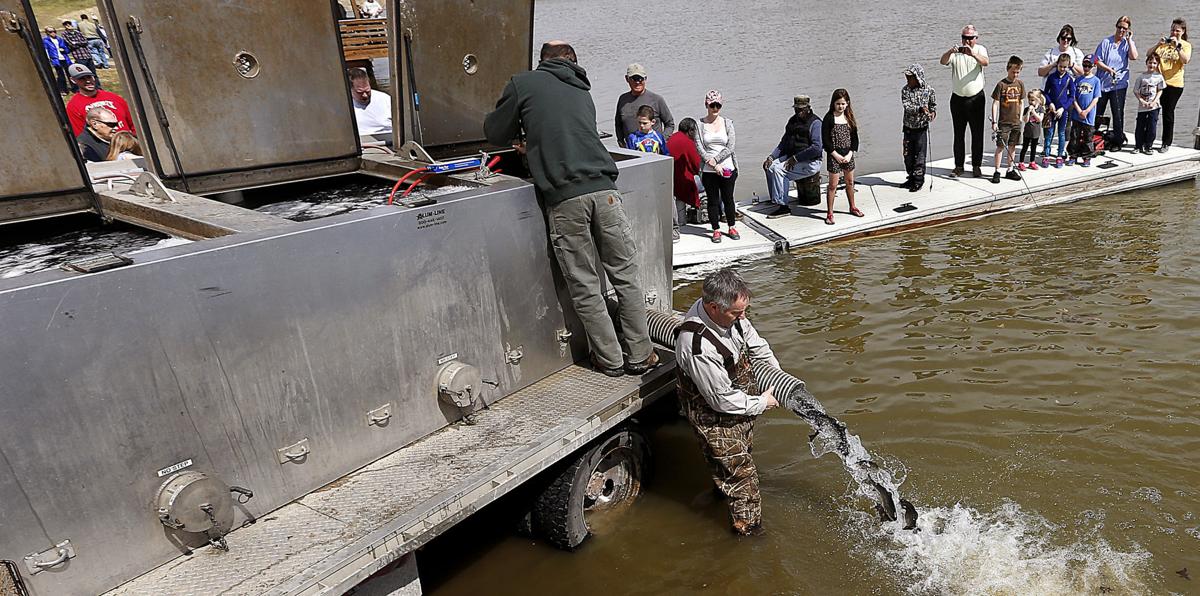 Let the trout fishing begin Iowa DNR releases 2,000 fish into West