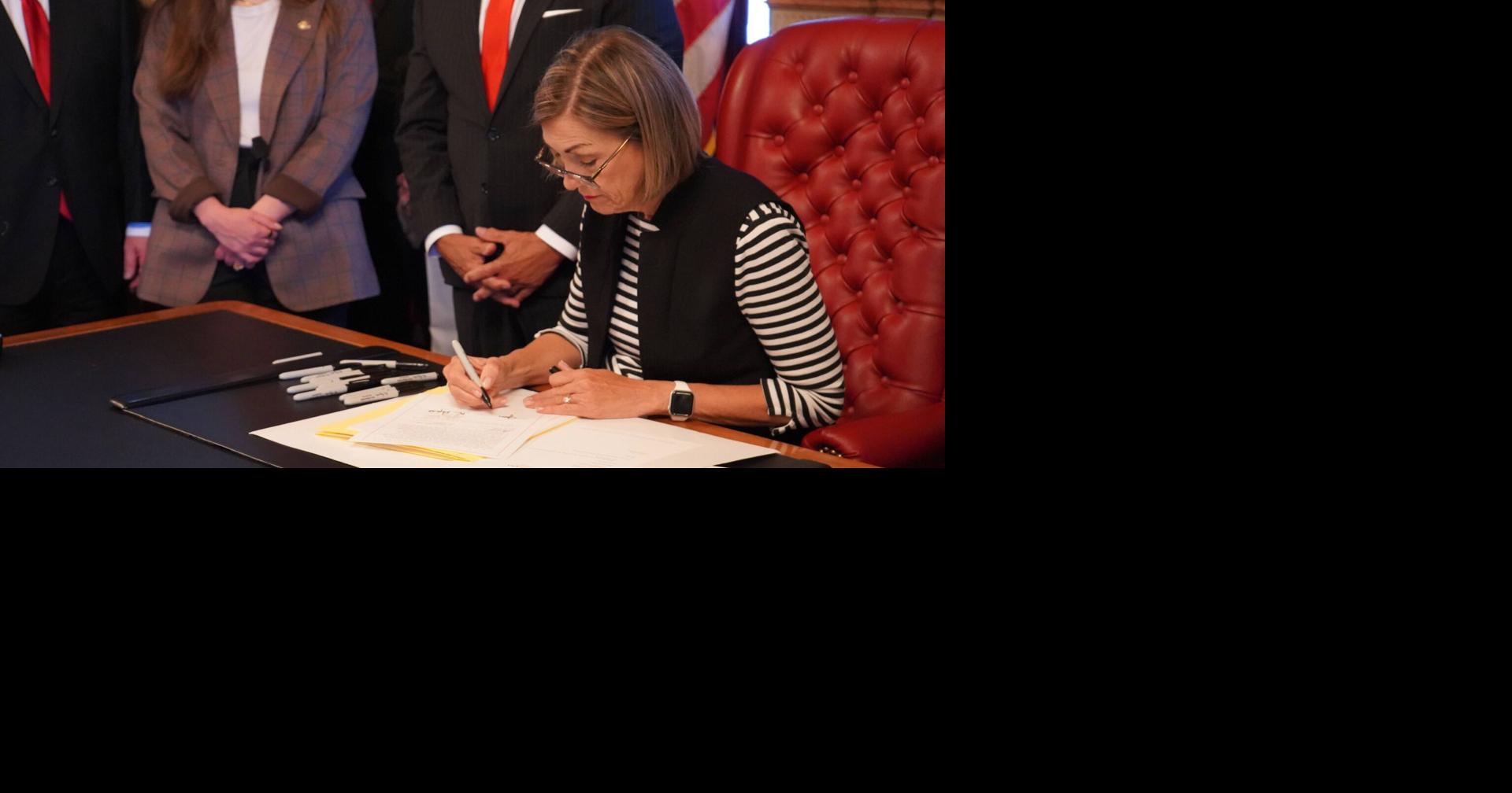 Iowa governor signs bill barring Medicaid for gender affirming ...