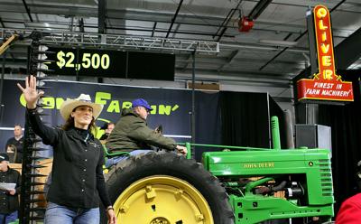 mecum auctions auction gone farmin record sales qctimes tractors bidders weekend had april choose mississippi 2m
