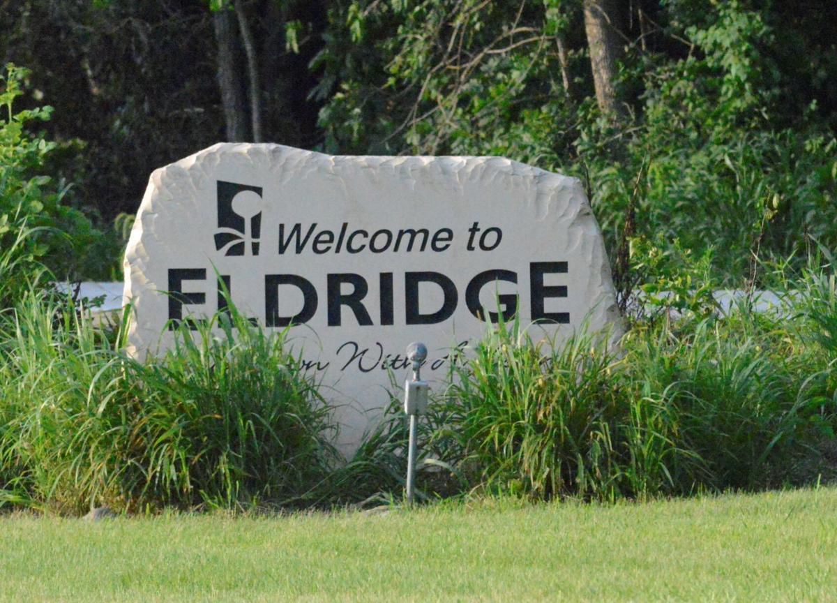 Welcome to Eldridge sign