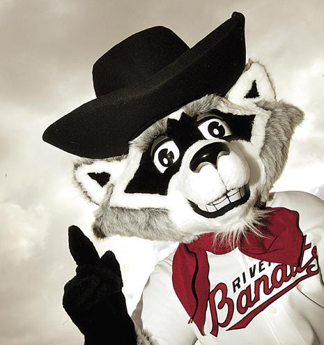 New River Bandits mascot named