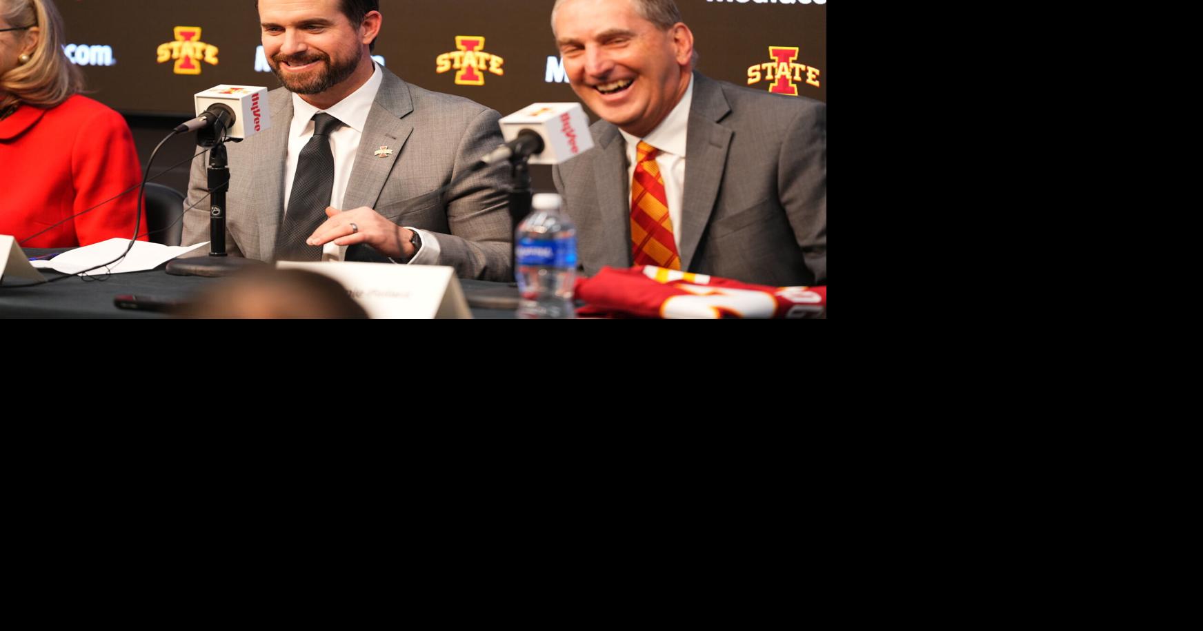 Iowa State football coach Jimmy Rogers