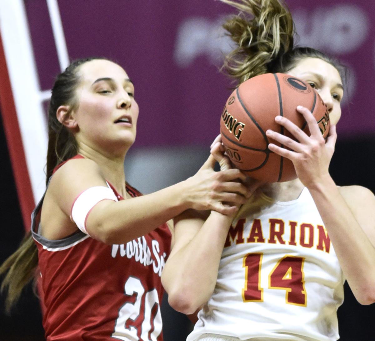 North Scott vs Marion girls state basketball