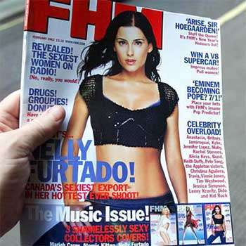 Nelly Furtado upset about digitally altered cover