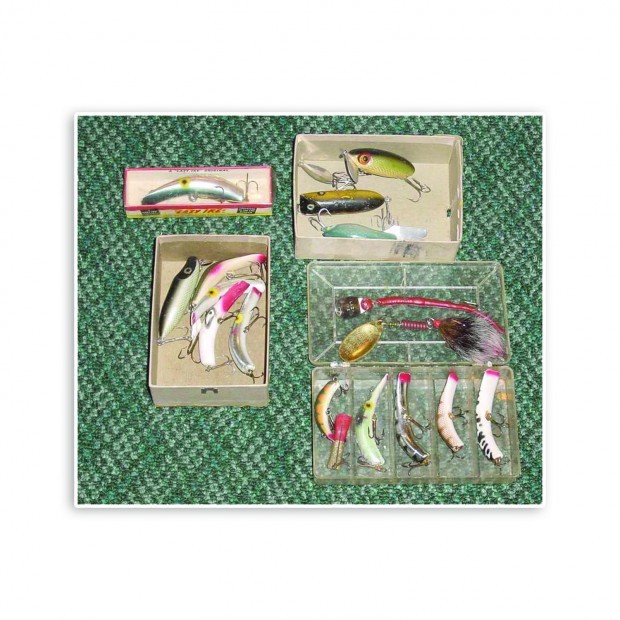 Old fishing lures catch the attention of sportsmen
