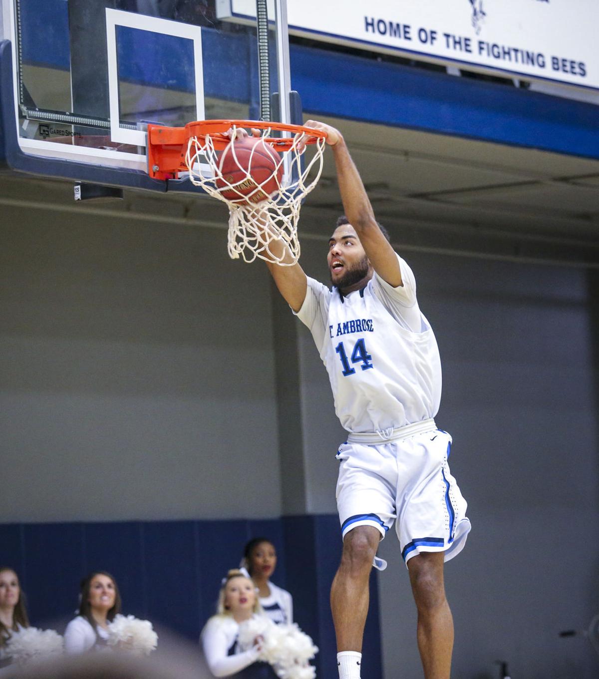 Photos Judson men's basketball at St. Ambrose College Basketball