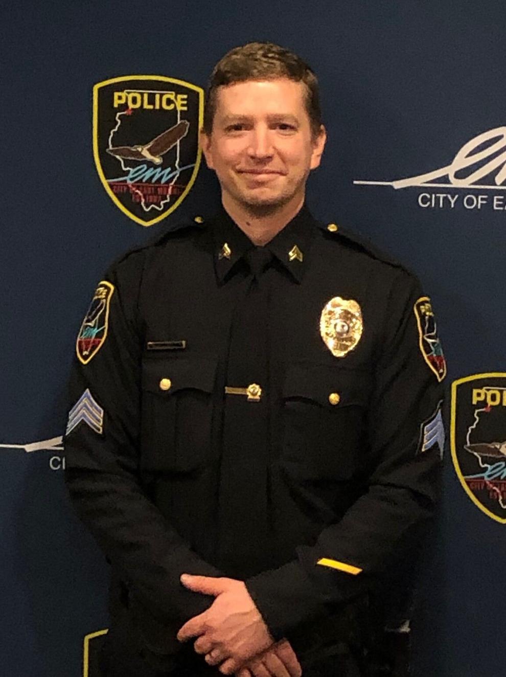 East Moline Police Sgt. Billy Lind returns to work on restricted duty