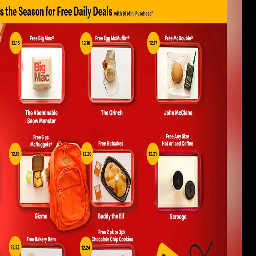 Here S How You Can Get Free Food At Mcdonald S Through Christmas Eve Food And Cooking Qctimes Com
