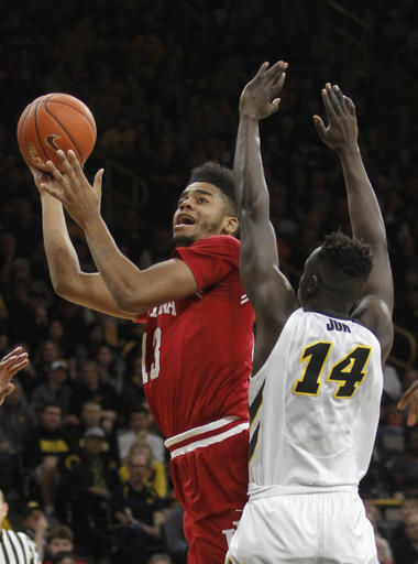 Indiana Iowa Basketball