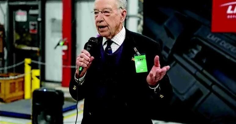 Top Story Spotlight Iowa's Grassley urges probe of The Knot's alleged deceptive practices KEVIN BASKINS Des Moines Register May 13, 2026 40 mins ago