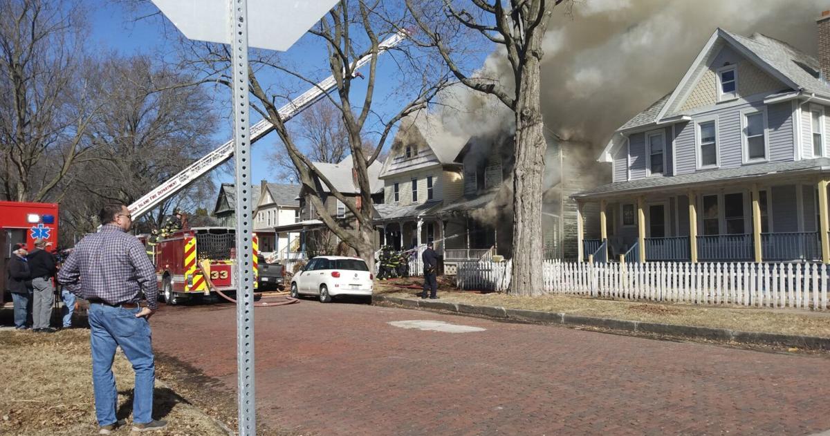 UPDATED ‘It’s like a blast furnace’: Rock Island fire damages three homes | Local News