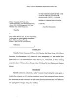 Nelson Fernandez, JJJ Trust, LLC., Alberto Fernandez, Jacel Management, LLC., Alberto Gil, GAM Management, LLC, and Sheridan Real Estate Groups, LLC, plaintiffs, v. River Valley Bancorp, Inc., Valley Bank, Larry.pdf