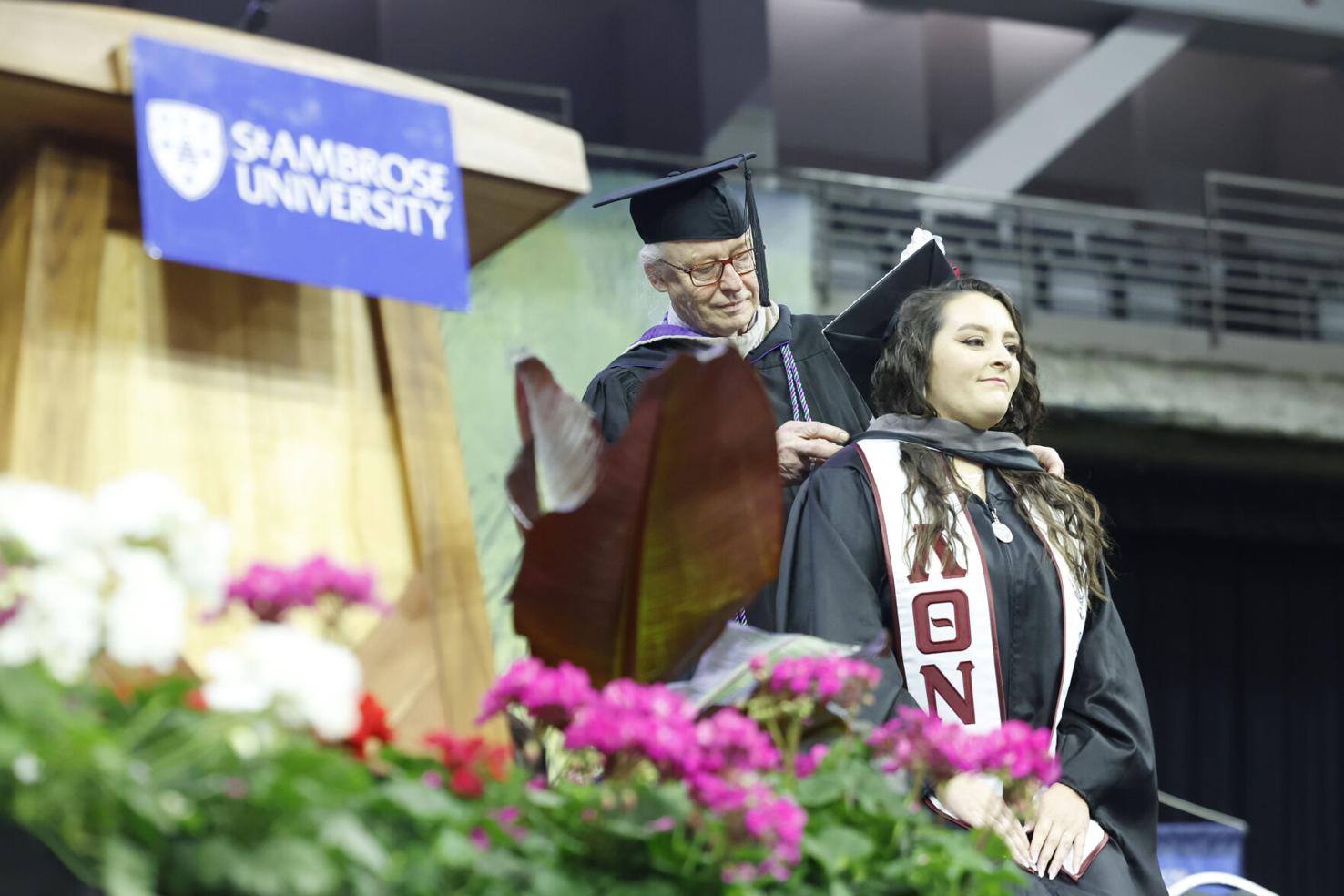 St. Ambose 2024 graduate commencement