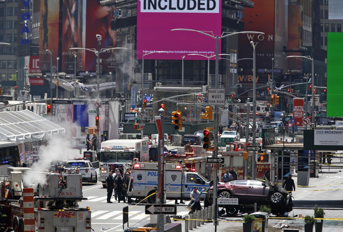 Times Square Crash