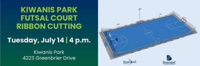 City of Bettendorf’s First-Ever Futsal Court Ready to Open at Kiwanis Park on Tuesday, July 14