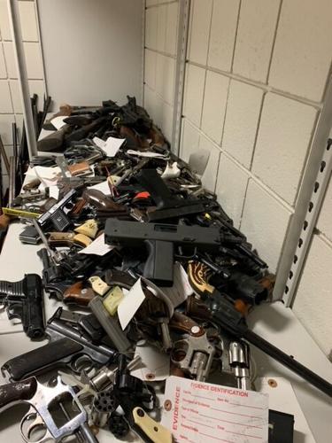 Over 300 firearms turned in at county's gun buyback event 