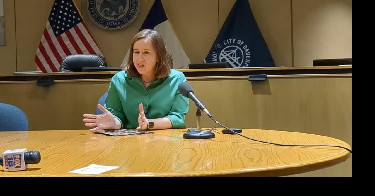 Davenport Economic Development Manager Susanne Knutsen explains how ...