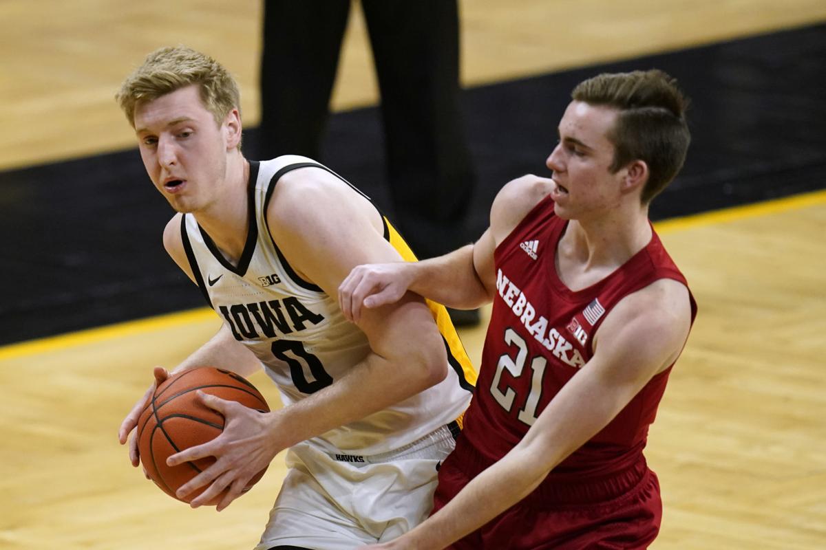 Nebraska Iowa Basketball