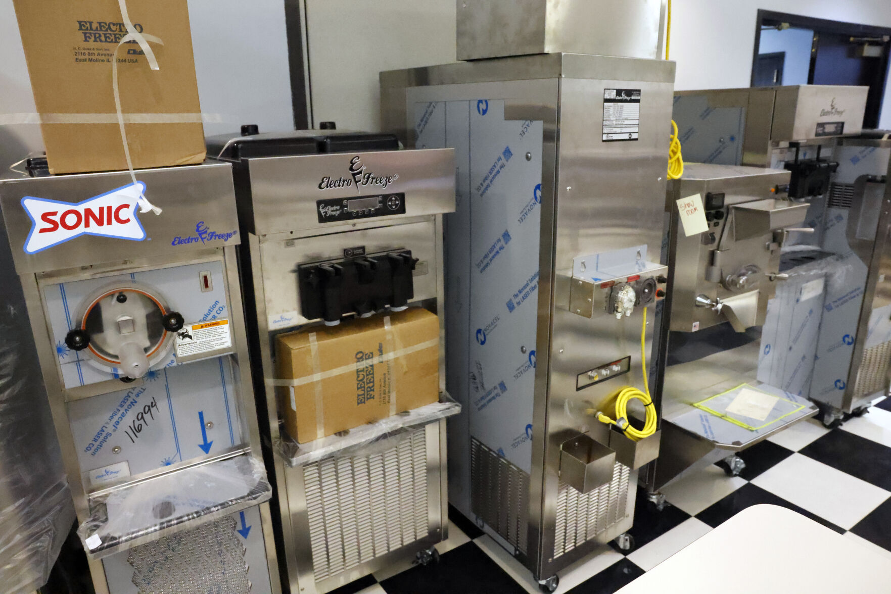 duke ice cream machine
