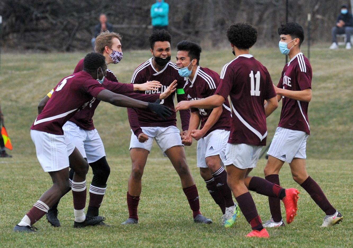 Photos Moline hosting Quincy boys soccer