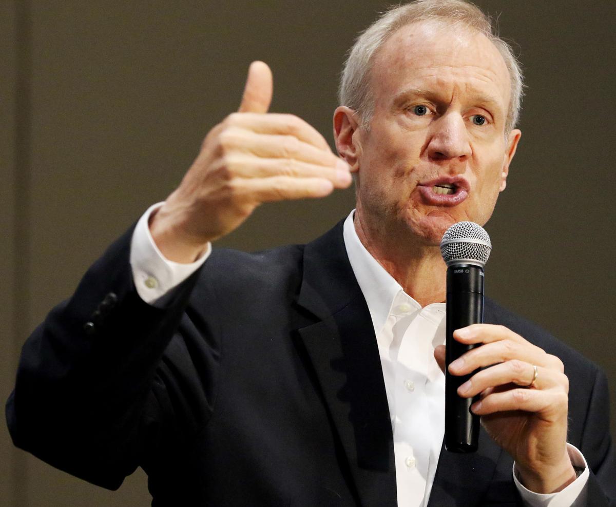 In QC, Rauner praises Senate Democrats Government and Politics