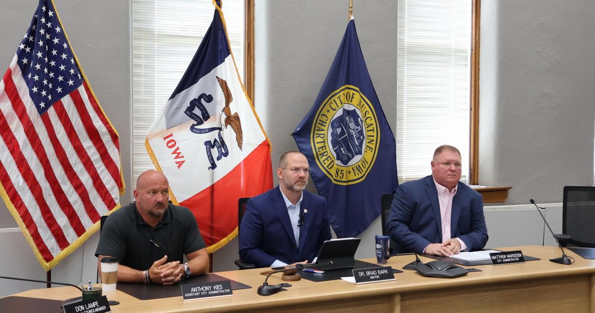 Muscatine Mayor meets to discuss downtown deteriorating infrastructure