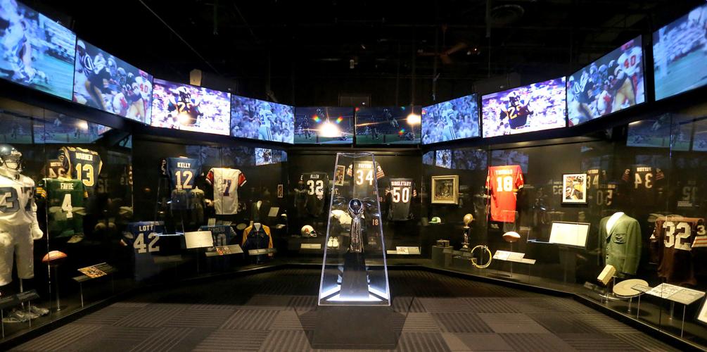 pro football hall of fame exhibits