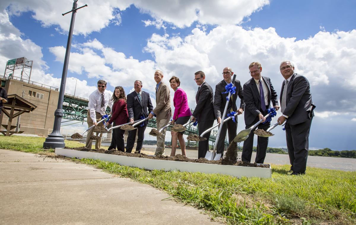 I-74 groundbreaking