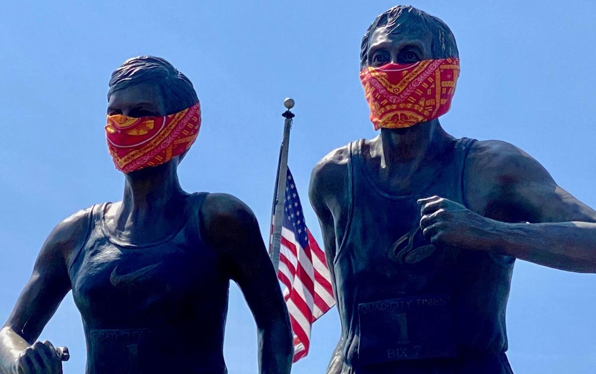 Statue masks