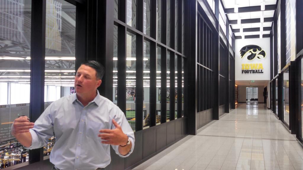 Iowa's new football facility