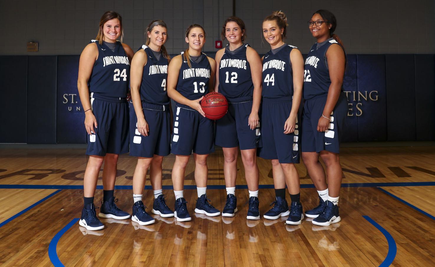 Photos St. Ambrose basketball media day St. Ambrose Sports