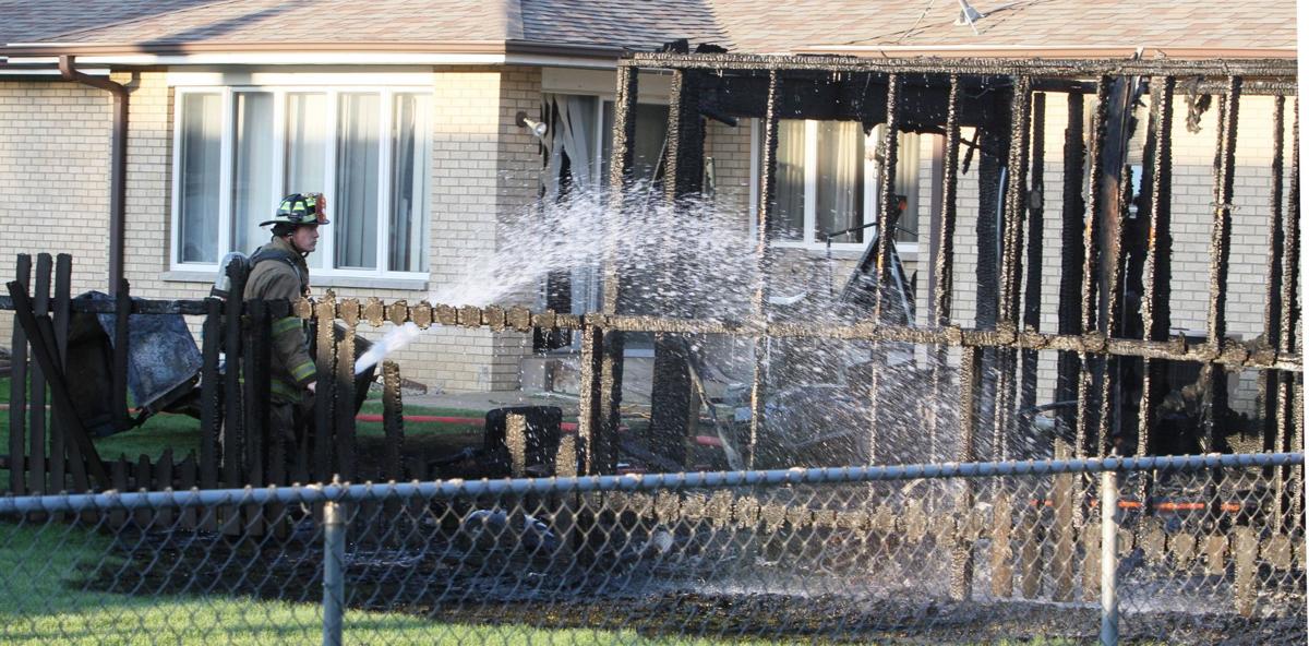 Shed fire in East Moline causes 10k in damages News
