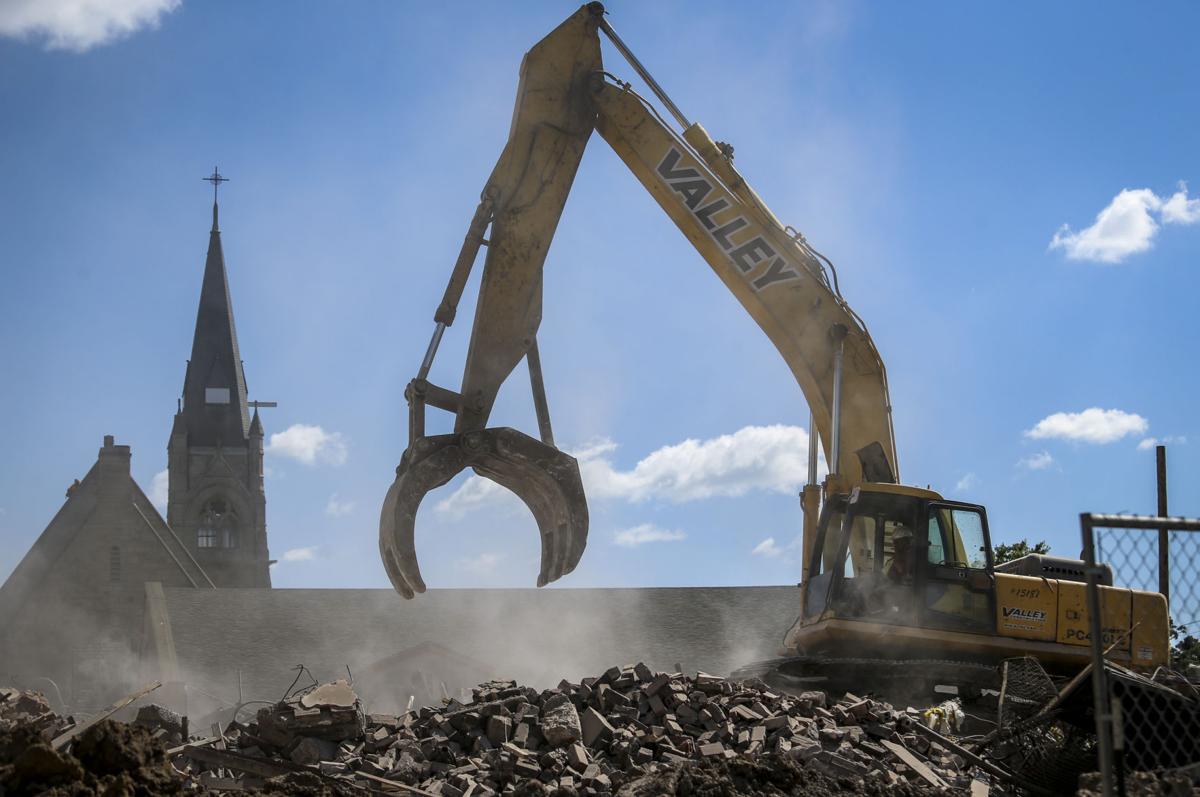 Sacred Heart School coming down