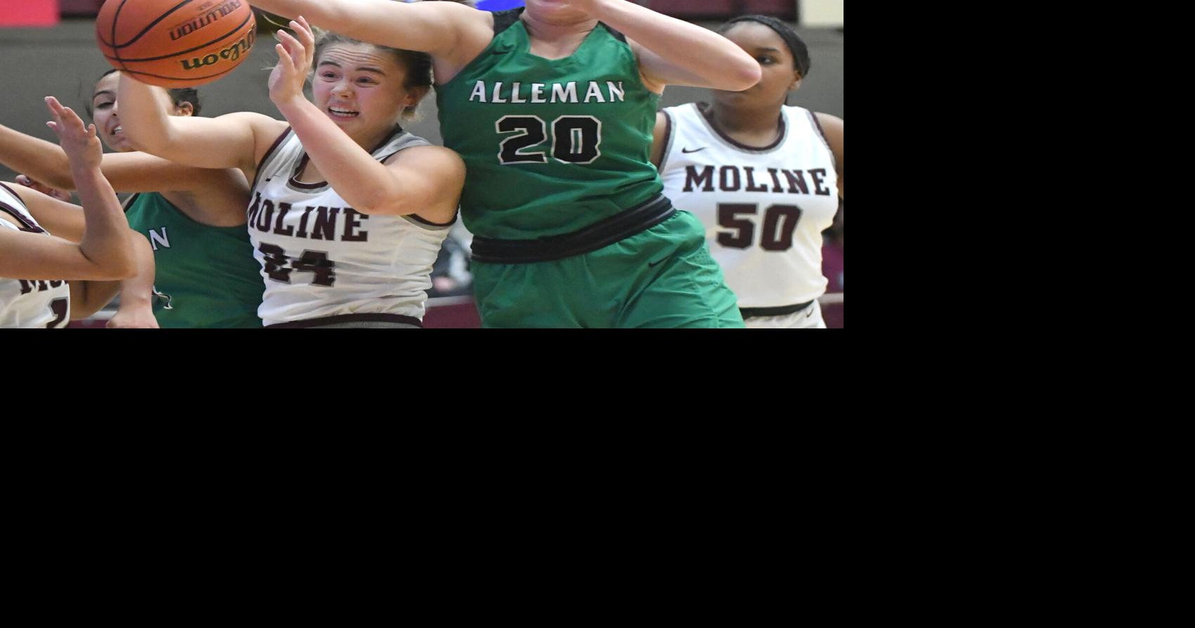 Photos Alleman girls basketball beat Moline 5947 at Moline Wharton