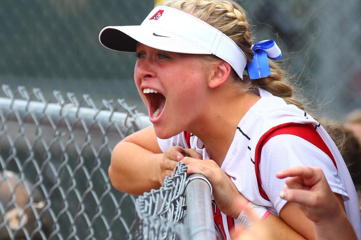 PHOTOS: Assumption in state softball semifinal