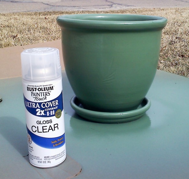 Tutorial Spray paint a flower pot Home Rookies