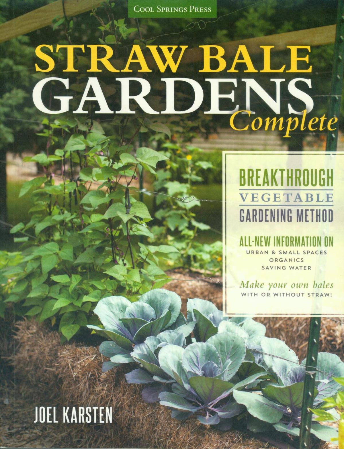 Don T Have Garden Space Try Planting In A Straw Bale Home