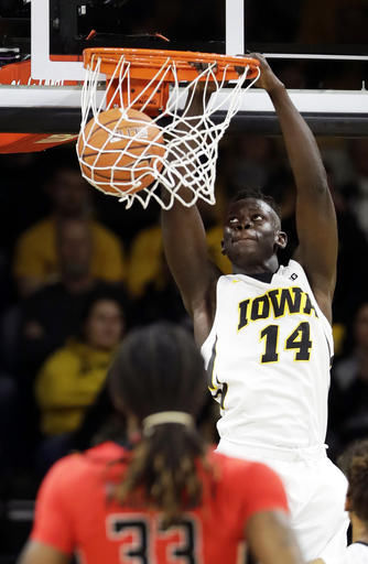 APTOPIX Rutgers Iowa Basketball