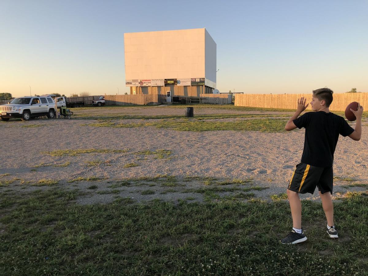 Now Showing Blue Grass Drive In Theater Braces For First Ever Ragbrai Event Local News Qctimes Com
