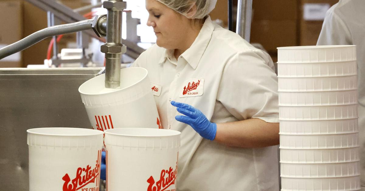 Gretchen at Work: Inside Whitey’s ice cream factory in Moline
