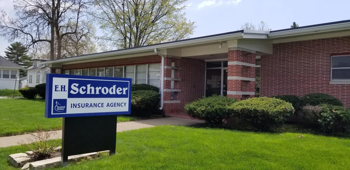 Continued maintenance of mid-century modern building, E. H. Schroder Insurance, 3424 18th Ave.