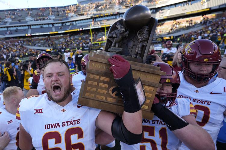 Iowa State comes from behind to stun Iowa in rivalry matchup