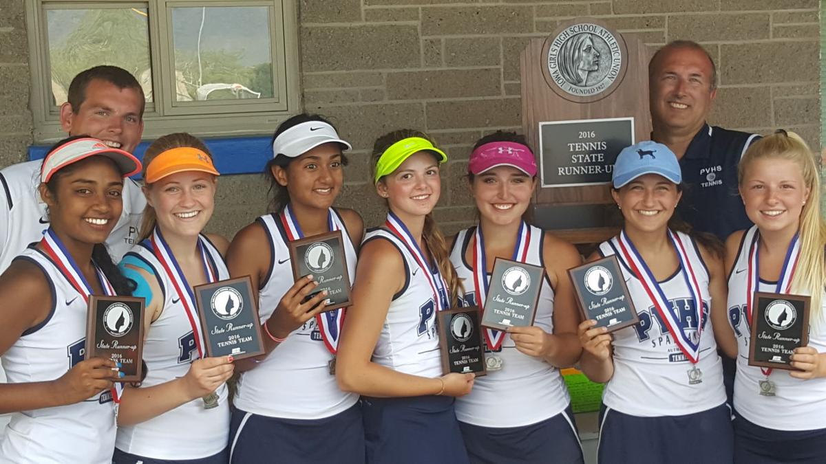 Pleasant Valley girls place 2nd again at state tennis meet High