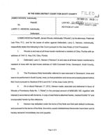 Plaintiff James Woods v. Larry C. Henson, defendant, Scott County District Court.pdf